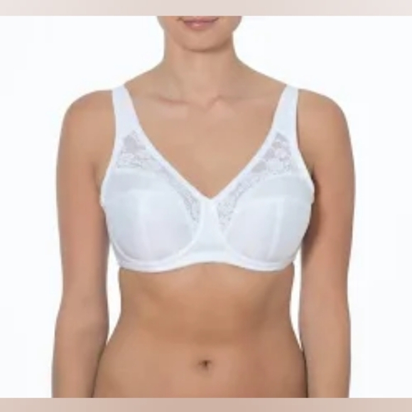 Cortland Intimates Style 7104 - Full Figure Underwire Minimizer Bra NWT 34D Blac - Picture 7 of 7